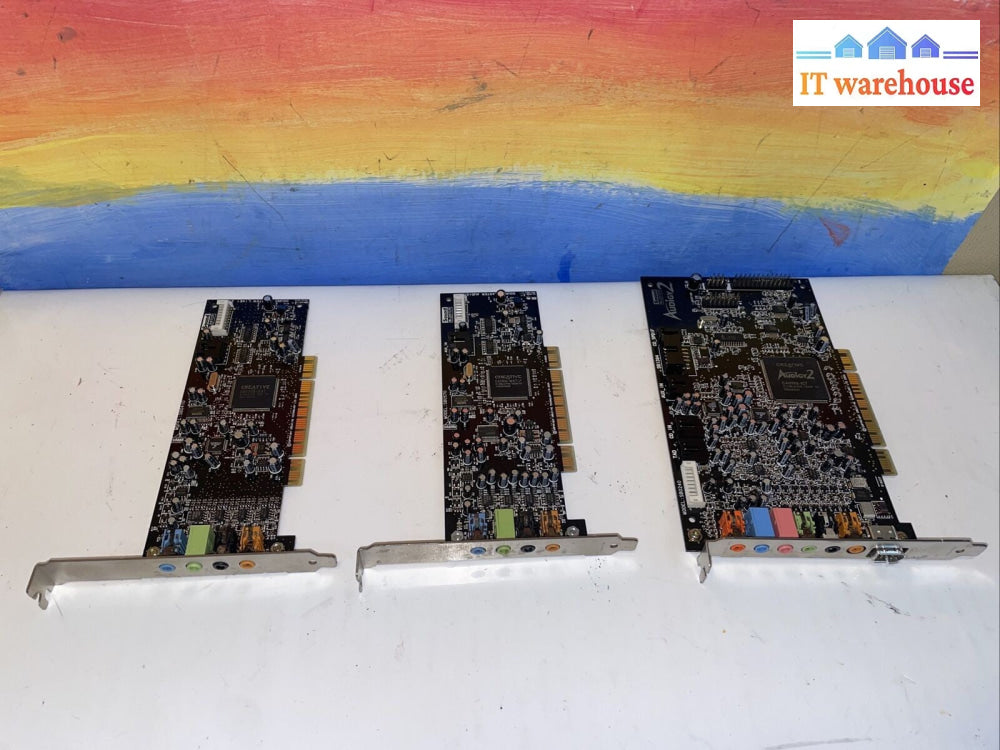 3×  Creative Labs Sound BLASTER SB0570  SB0410 SB0240 Sound card