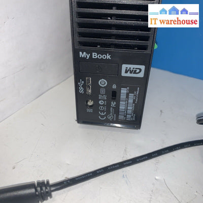 (3 days used only) My Book Essential 3.5’’ 3TB USB 3.0 HDD WDBACW0030HBK-01 Cable