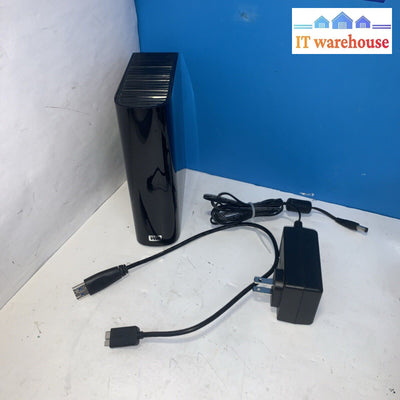 (3 days used only) My Book Essential 3.5’’ 3TB USB 3.0 HDD WDBACW0030HBK-01 Cable