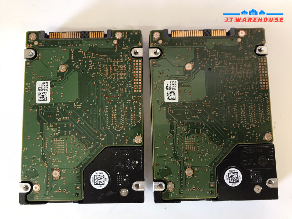 ~ 3×  HP EH0146FARWD 2.5” 146GB SAS HDD