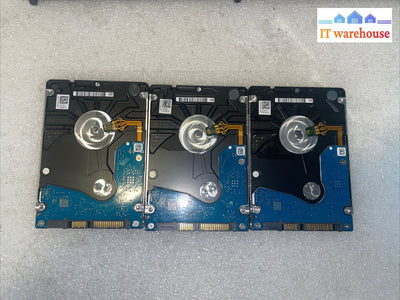 3× Slim 2.5’ Seagate Barracuda 500Gb Sata Laptop Hdd (1000 Days Remaining)
