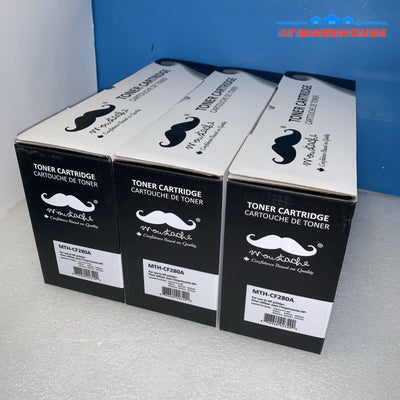 3 x  HP LaserJet Pro 400 MFP M425dn M425dw M401dw CF280A 80A Toner Cartridge