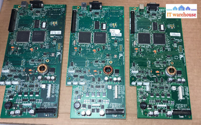 3 X Zebra S4M Logic Board with Comm Expansion Port 28322-001 REV:U K C