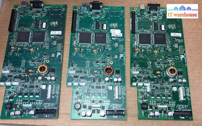 3 X Zebra S4M Logic Board With Comm Expansion Port 28322-001 Rev:u K C
