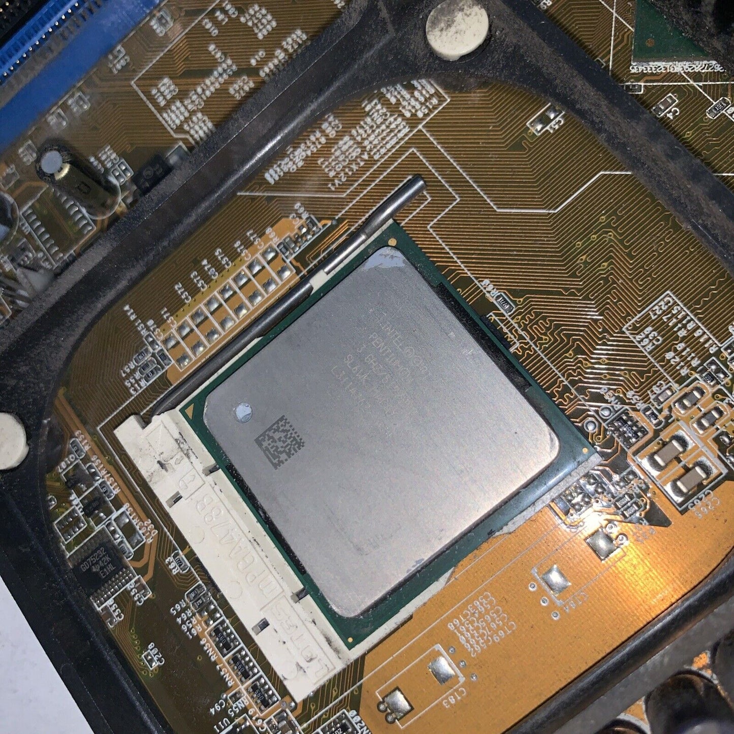 Vintage Asus P4P800 SE Socket 478 Motherboard ATX Intel P4 3.0GHZ