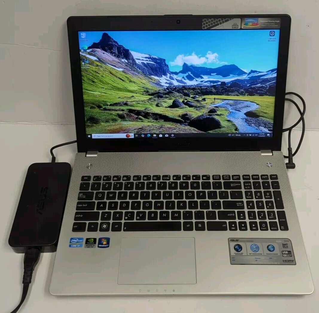 (GRADE A) ASUS N56V 15.6" Laptop Intel i7-3610QM CPU/16GB RAM/240GB SSD/Win 10 -