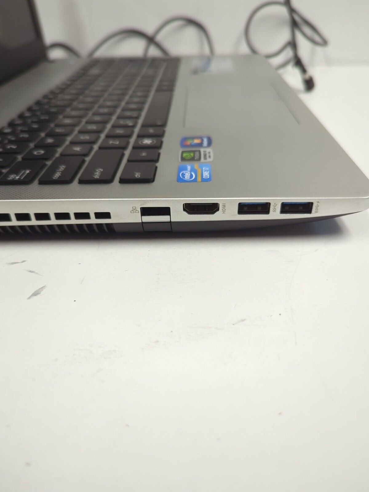 (GRADE A) ASUS N56V 15.6" Laptop Intel i7-3610QM CPU/16GB RAM/240GB SSD/Win 10 -