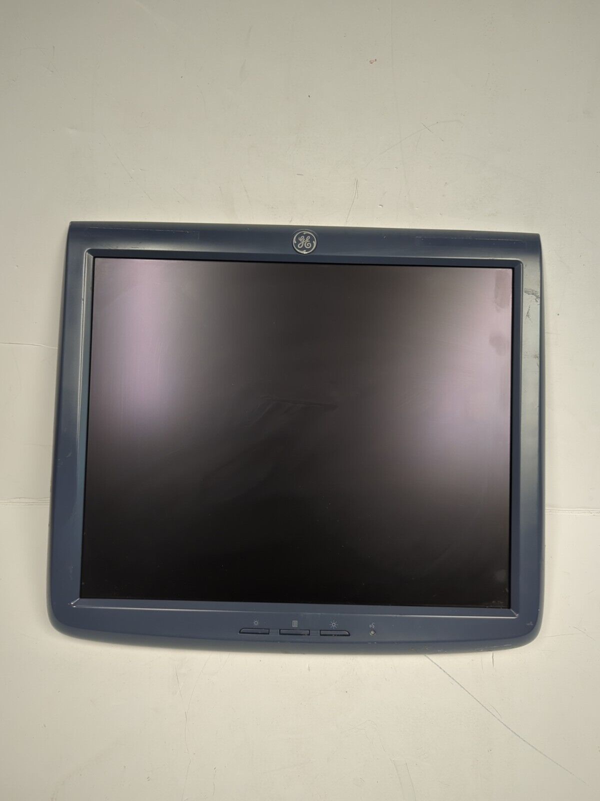 3x GE LOGIQ 2009 19” LCD Monitors  GA700 W/Power Cable (No Adapter, *Read*) -