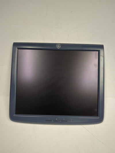 3x GE LOGIQ 2009 19” LCD Monitors  GA700 W/Power Cable (No Adapter, *Read*) -
