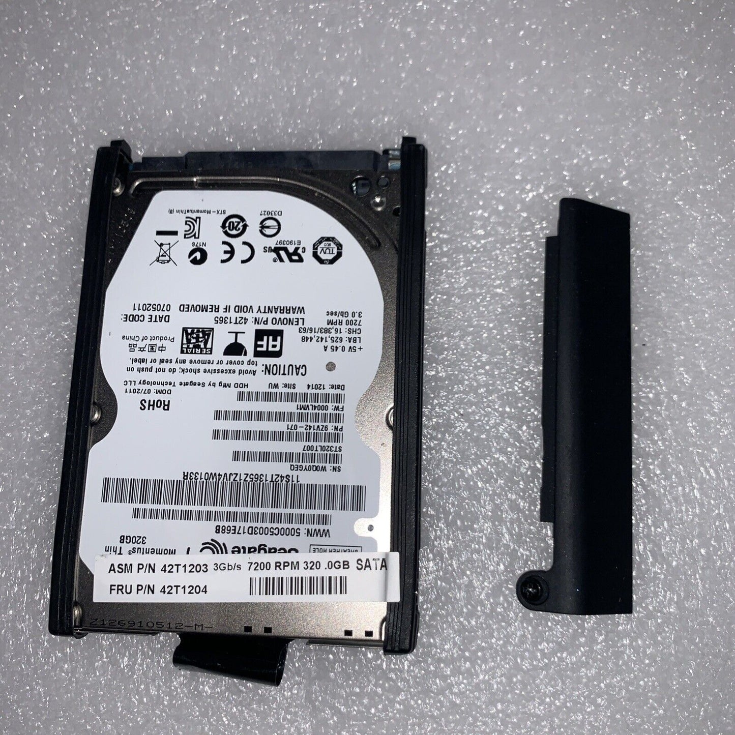 320GB hard drive Windows 7 installed for Lenovo ThinkPad X1 / 1291-26U 13.3''