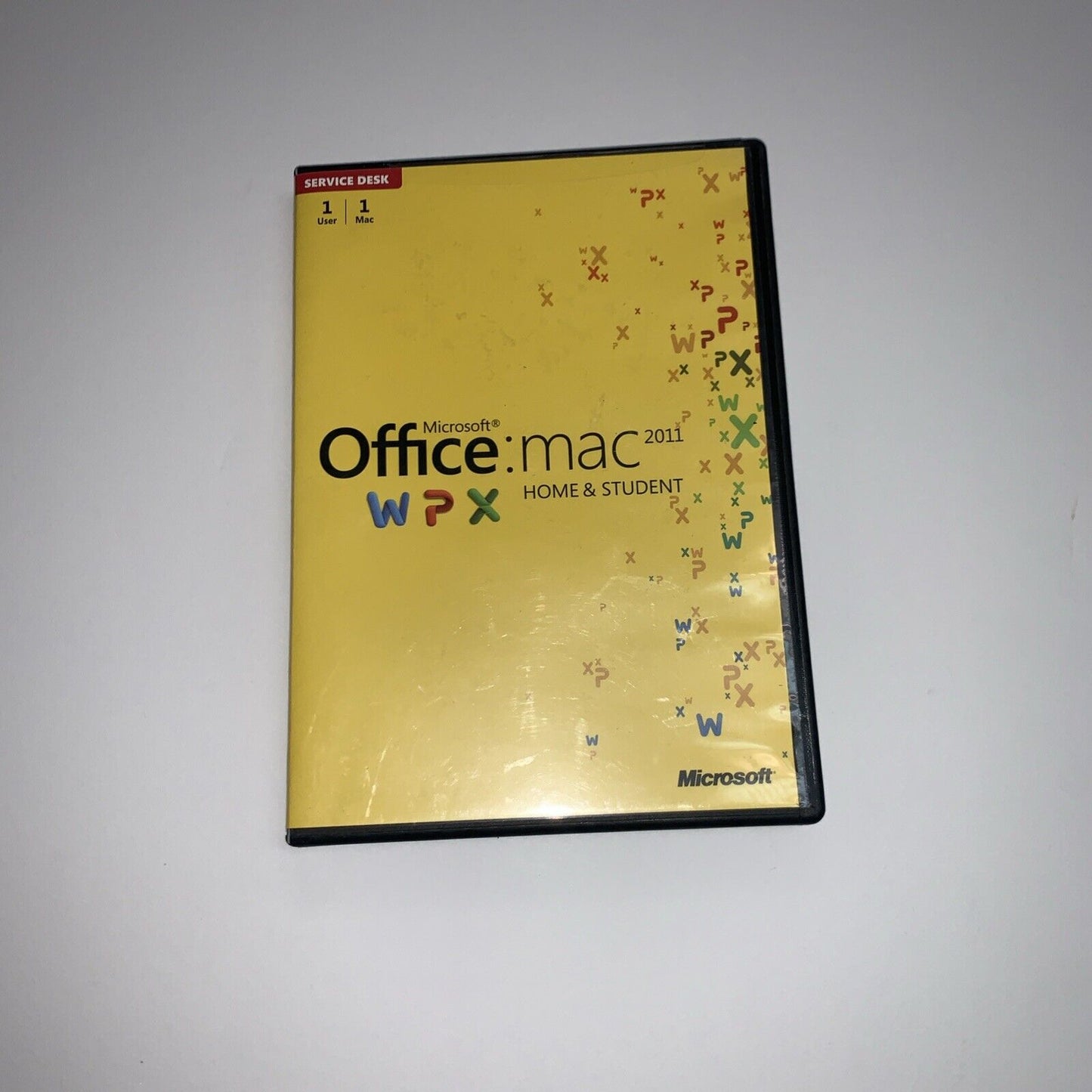 Microsoft Office Mac Home & Student 2011 DVD + Key
