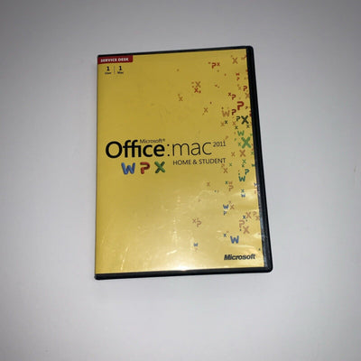 Microsoft Office Mac Home & Student 2011 DVD + Key