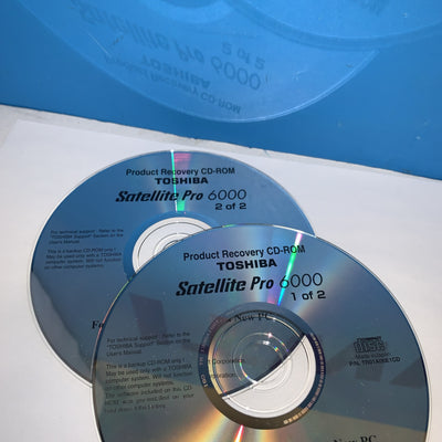 Operating System Windows  Recovery CD for Toshiba Satellite Pro 6000