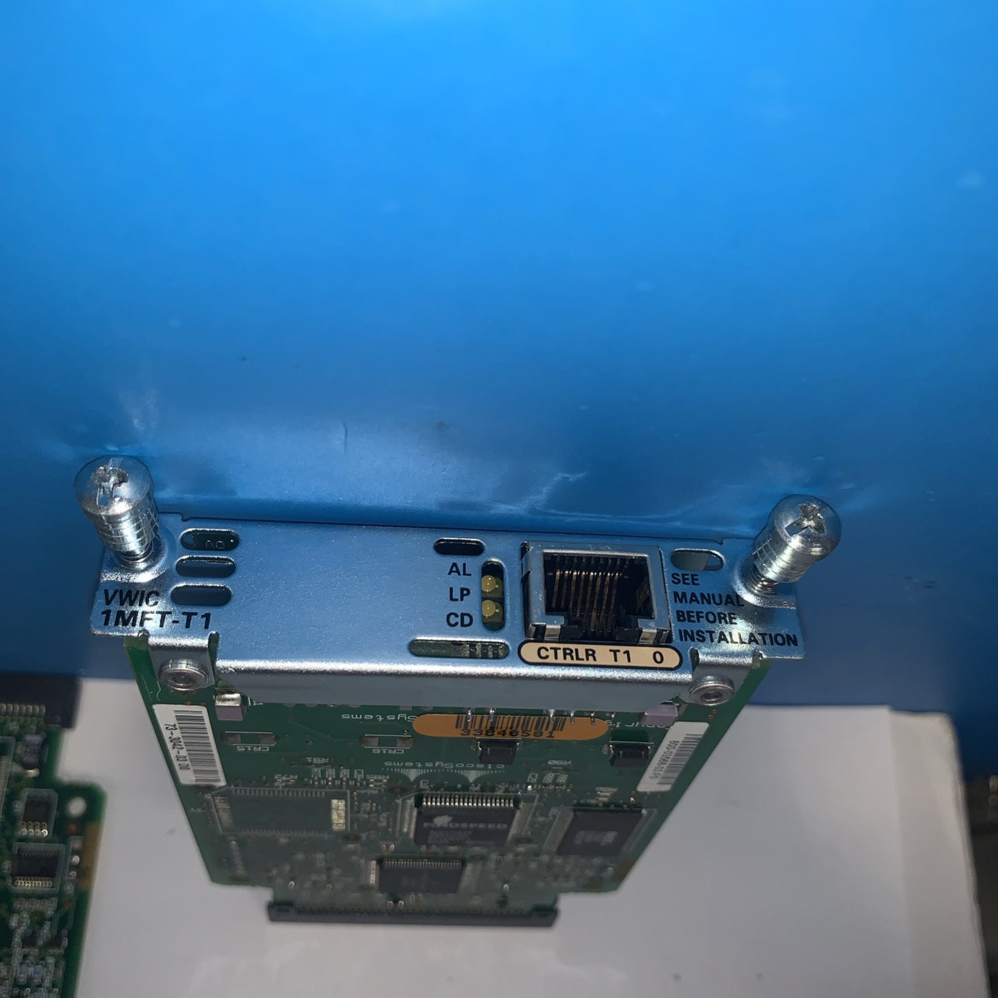 Lot of 8 Cisco VWIC-1MFT-T1 1-Port T1/E1 Multiflex Trunk Voice Interface Card