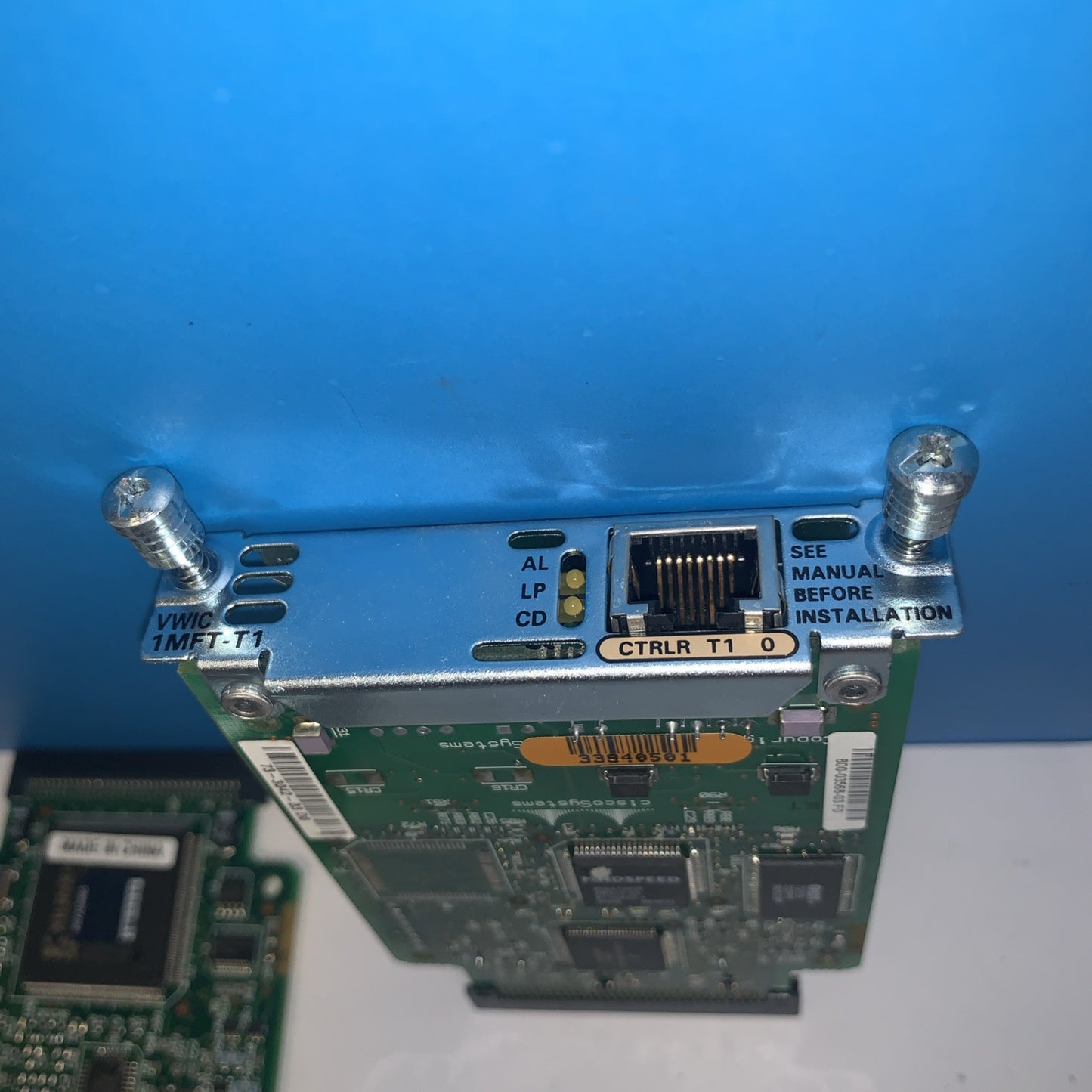Lot of 8 Cisco VWIC-1MFT-T1 1-Port T1/E1 Multiflex Trunk Voice Interface Card