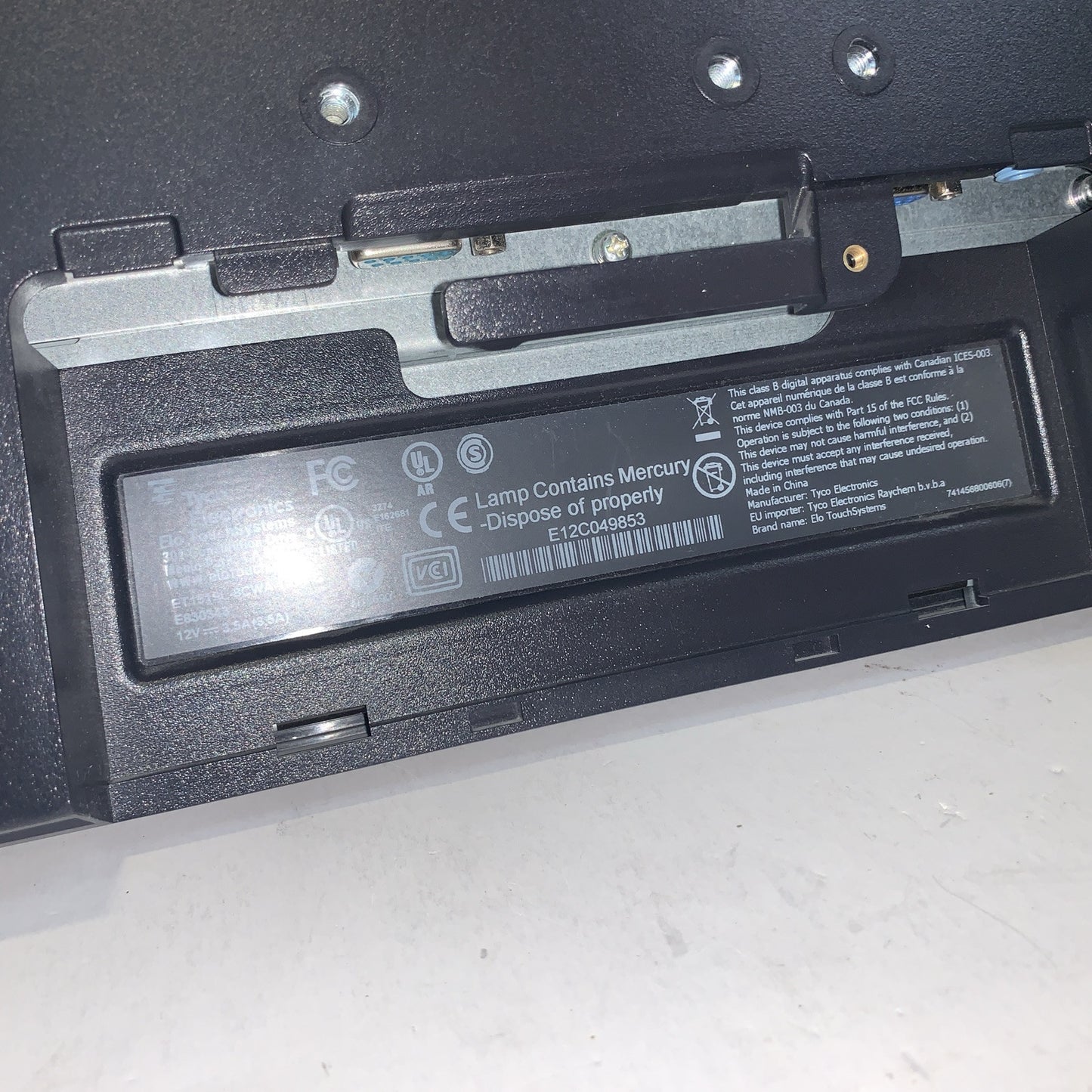 ELO Touch ET1919L-8CWA-1-GY-G E783686 Touchscreen Monitor