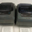 2x Zebra GK420T Thermal Label Printers (AS IS, No AC adapter, *Read* ) -