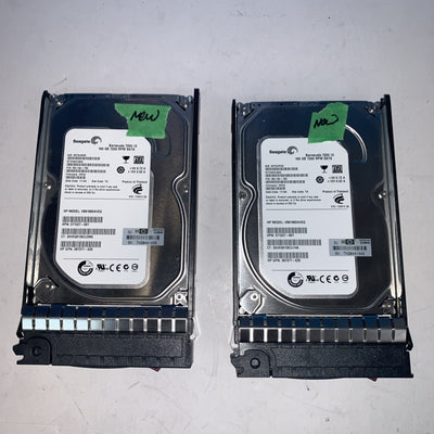 New ~ Lot Of 2 HP ST3160318AS. VBO160EAVEQ 9SL13A-780 HPGO 11144 Tk Hard Drive
