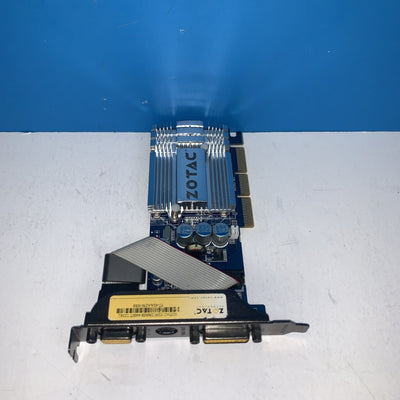 AGP card Zotac 6200 256MB 64BIT DDR2 RoHS 188-02N17-020ZT D-Sub Vid-out DVI