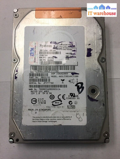 - 39R7350 Ibm 146.8Gb 15K Sas Hdd St3146855Ss 43W7482 43W7488