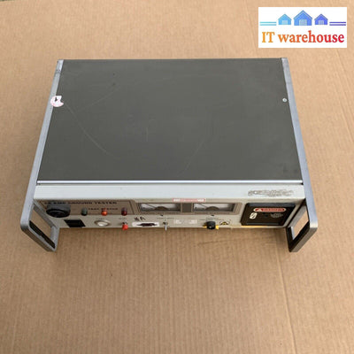 3GG ROD-L M25 25 A Output Current, 0-0.15 Ohms, Ground Continuity Tester (#A)