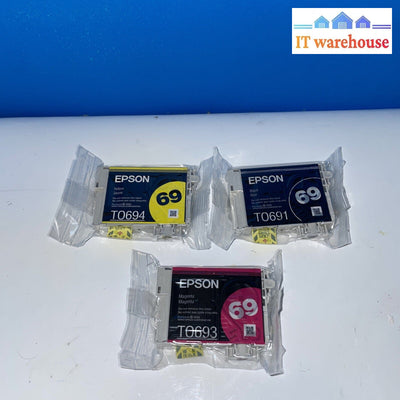 3PK T0691   T0693  T0694 COLOR Ink Cartridge Epson  printer