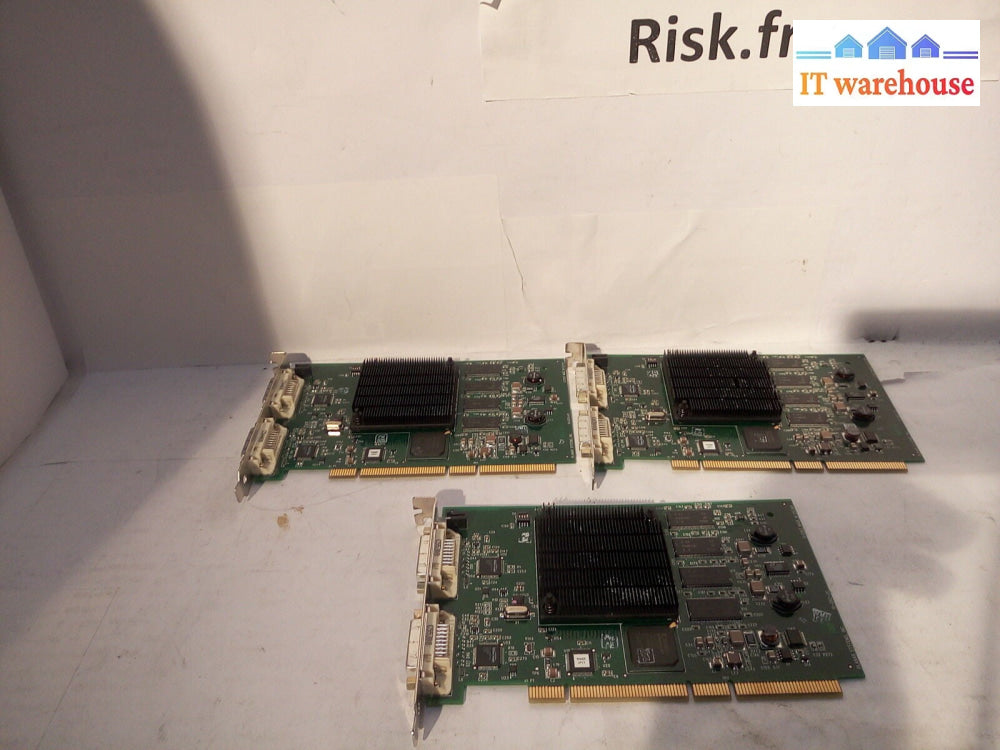 -3x 10-DX2-01 Planner Dome Medical Imaging Dual DVI  Video Card 944-0616-05A