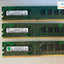 ~ (3x 1GB) Samsung 1GB 1Rx8 PC2-6400U-666-12-ZZ M378T2863 CF7 Desktop Memory RAM