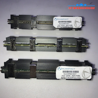 3x    2GB Apple Mac Pro NUIMPACT NUA-MP800/4GKT 800MHZ 6400F memory Ram