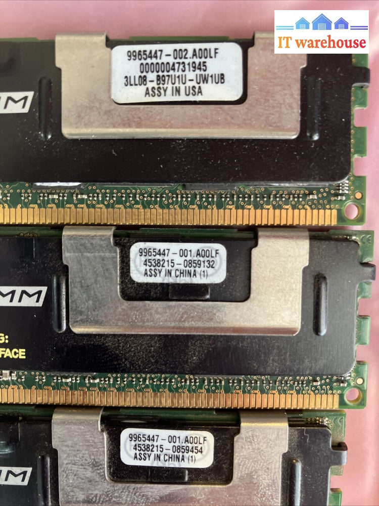 (3x 4GB) Kingston RAM KVR1333D3D4R9S/4G DDR3-1333 PC3-10600 ECC Server Memory ~