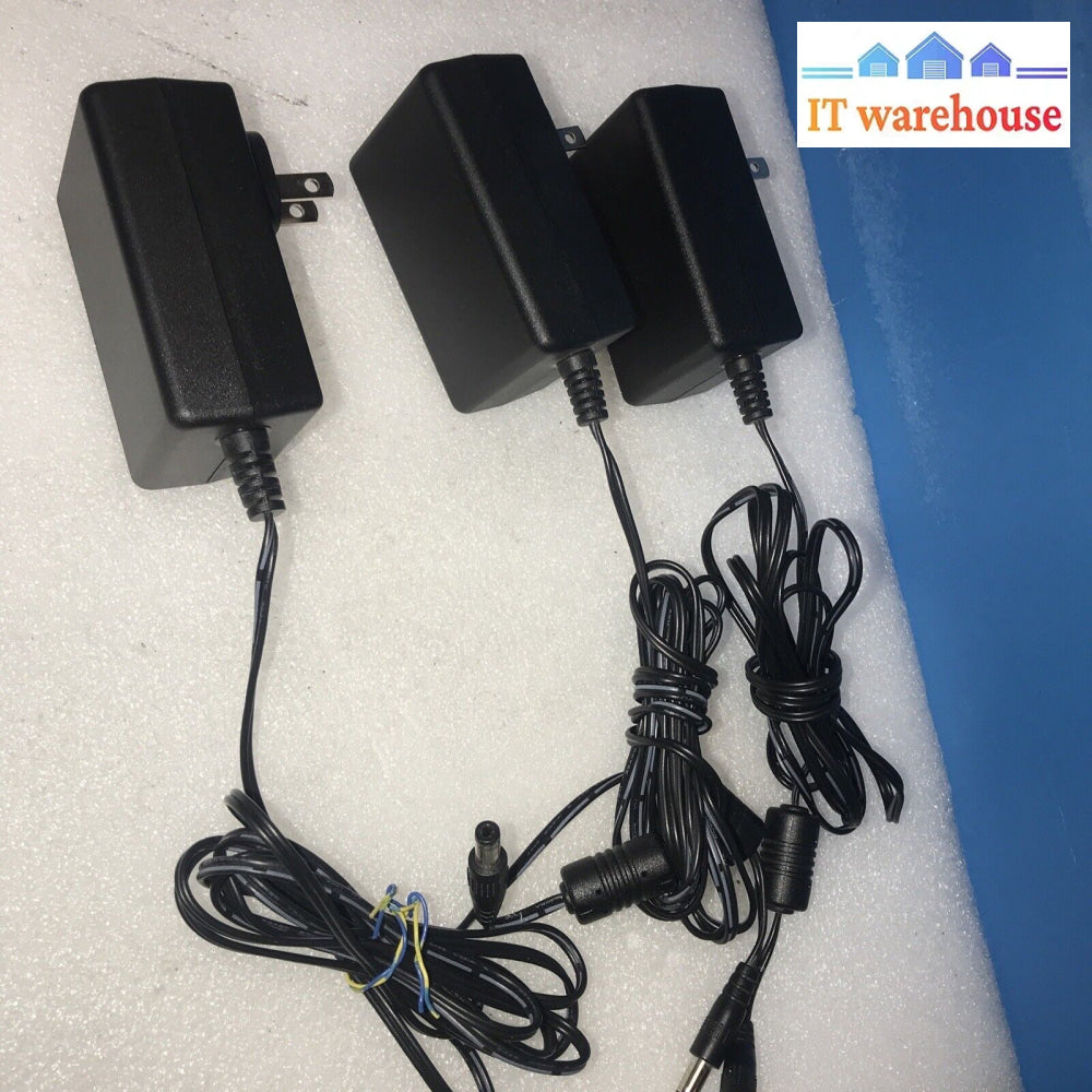 3X Apd Ac-Dc Power Adaptor 12V 1.5A Wa-18G12U