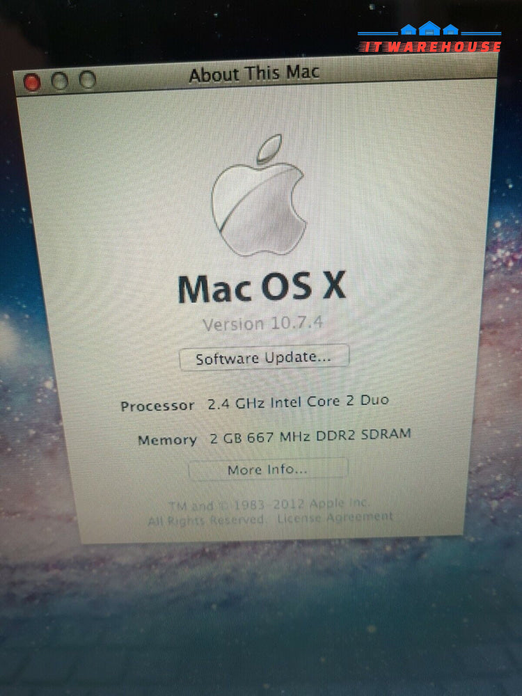 - 3x Apple A1181 MacBook 2007  W/C2D 2.4ghz /2G /160G HDD (NO AC/NO BAT)