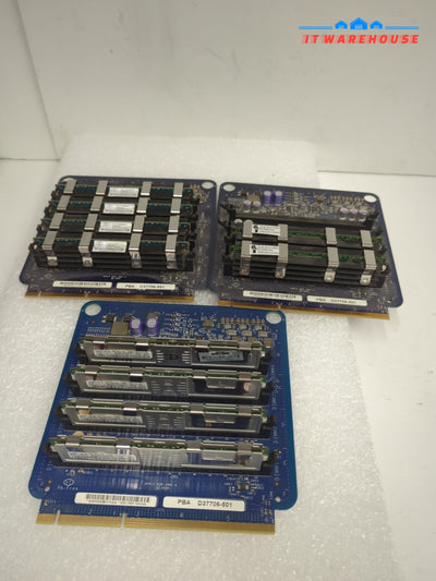 3x Apple Mac Pro Memory Riser PBA D37706-501 630-7667 w/ 14GB RAM -