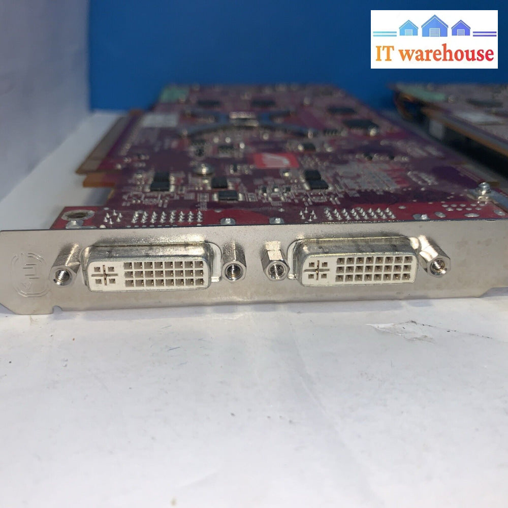 (3x) Barco ATI FireGL MXRT 5200 512MB GDDR4 2-DVI Full Video Card 102B1011021