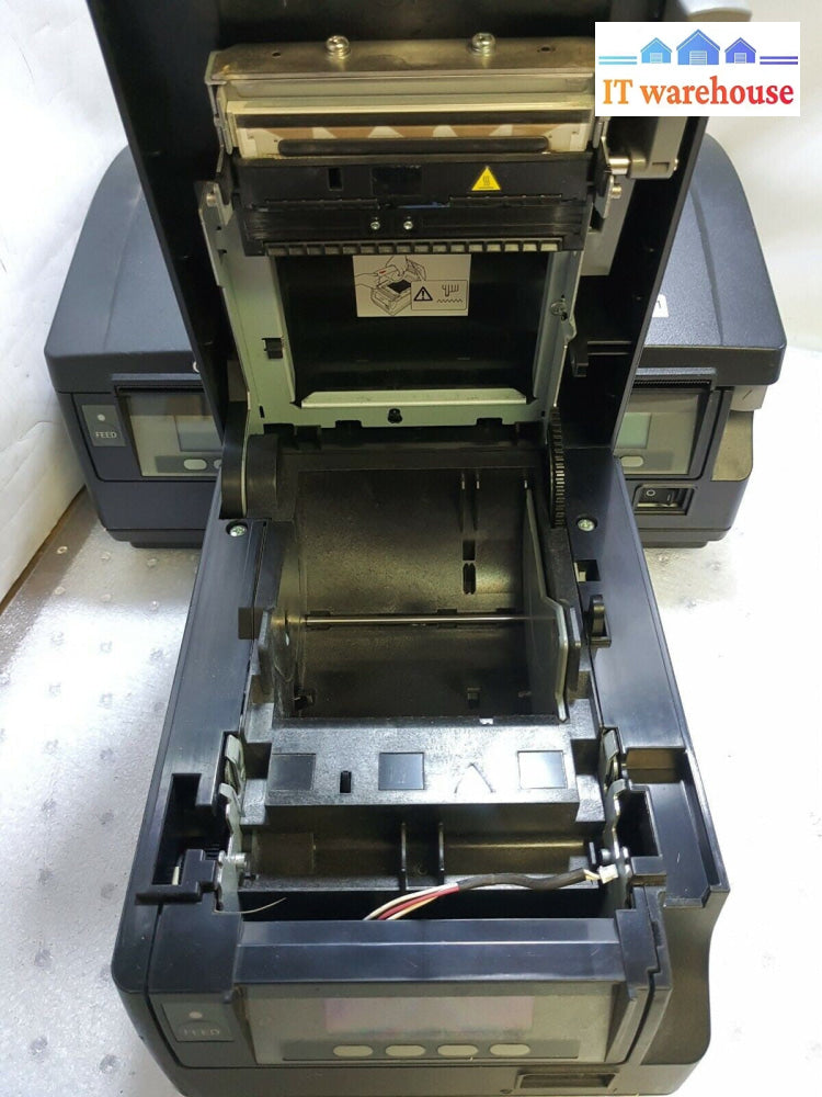 - 3x Citizen CT-S851 Thermal Serial POS Printer (AS IS, NO ADAPTER, NO CUTTER)