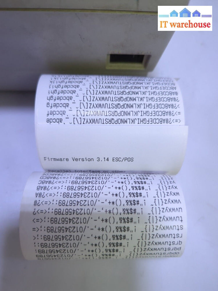 3x  Epson TM-T88II M129B POS  Printer Parallel or Serial (NO AC Adapter ) -