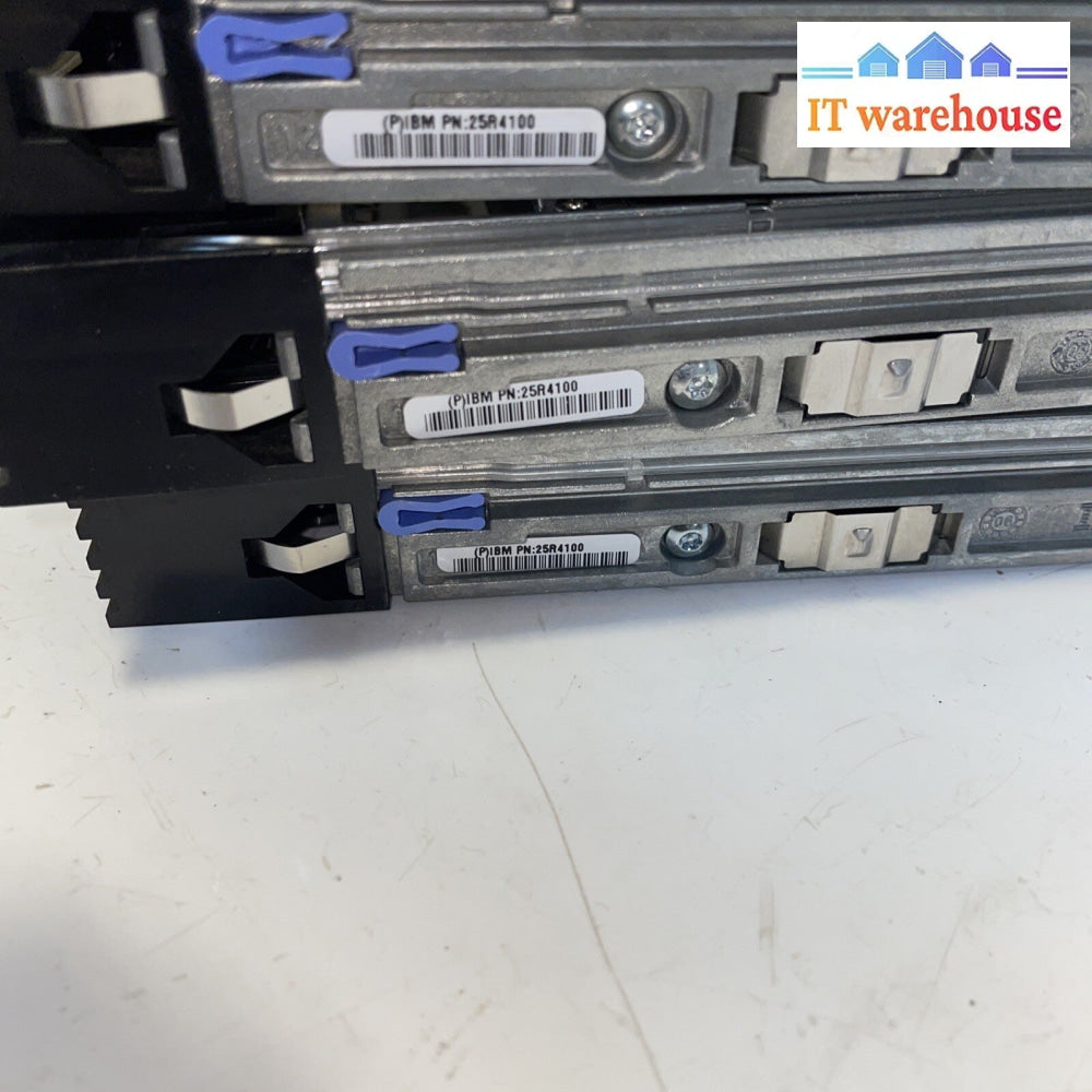 3x IBM FRU 90P1309 SCSI 10K RPM 73GB Hard Drive w/ caddy 25R4100