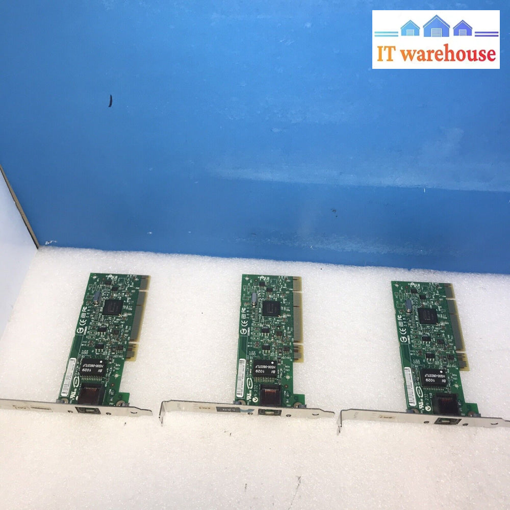 3X Intel Pro/1000 Gt Pci Server Adapter Card D33025