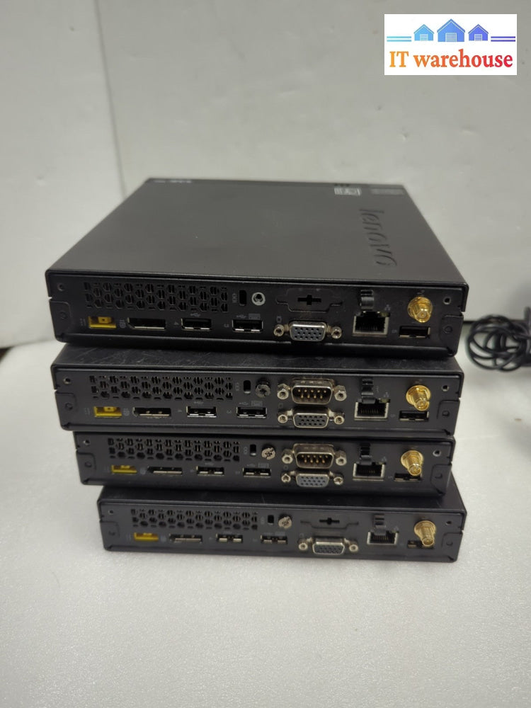3x Lenovo ThinkCentre M73 Tiny PC  i5-4570T/8GB RAM/240GB SSD/AC/NO OS (*READ)