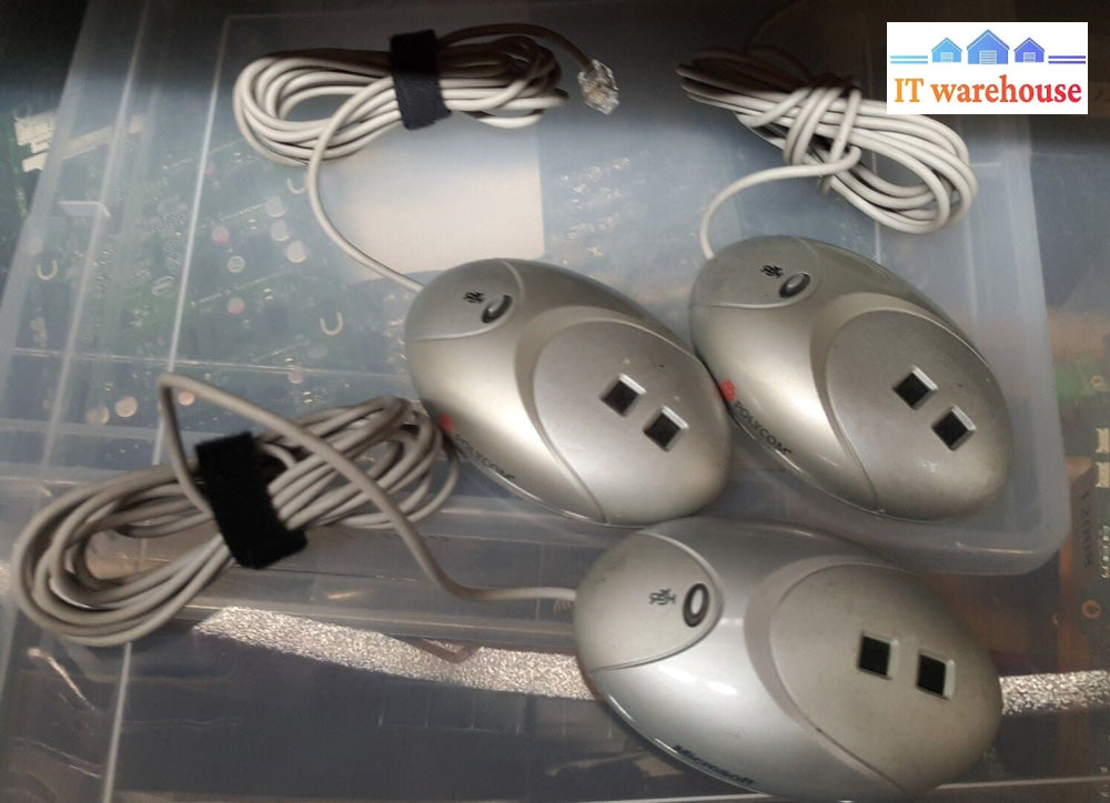 3x Microsoft RoundTable Satellite Microphone RTSM001