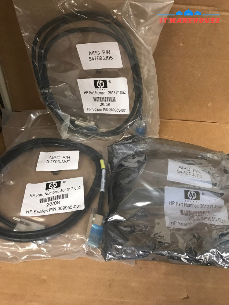 3x   New Genuine HP 361317-002 389955-001  2 meter SAS Cable