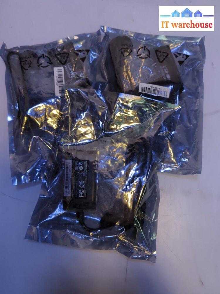 - 3x New Lenovo USB to 25-Pin Serial Port Female Printer Adapter Cable 01AJ918