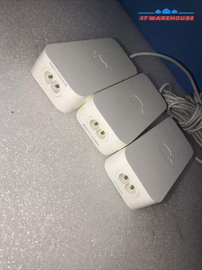 3x Original OEM Apple AirPort Extreme Base Station Power Supply AC Adapter A1202