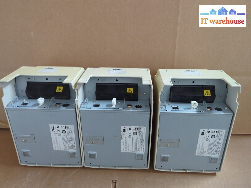 3x STAR TSP650 203dpi USB POS THERMAL RECEIPT PRINTER TESTED (NO AC) -