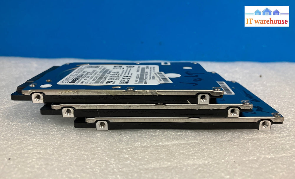 3x  Toshiba Mobile Thin MQ01ACF050 500 GB 2.5 in 7.2K SATA III Hard Drive~