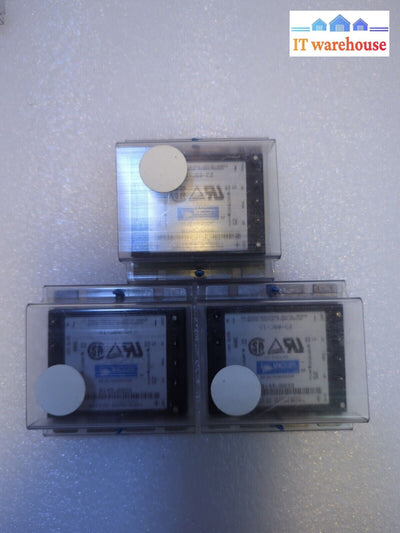 3x VICOR VI-J60-CZ power supply module tested -