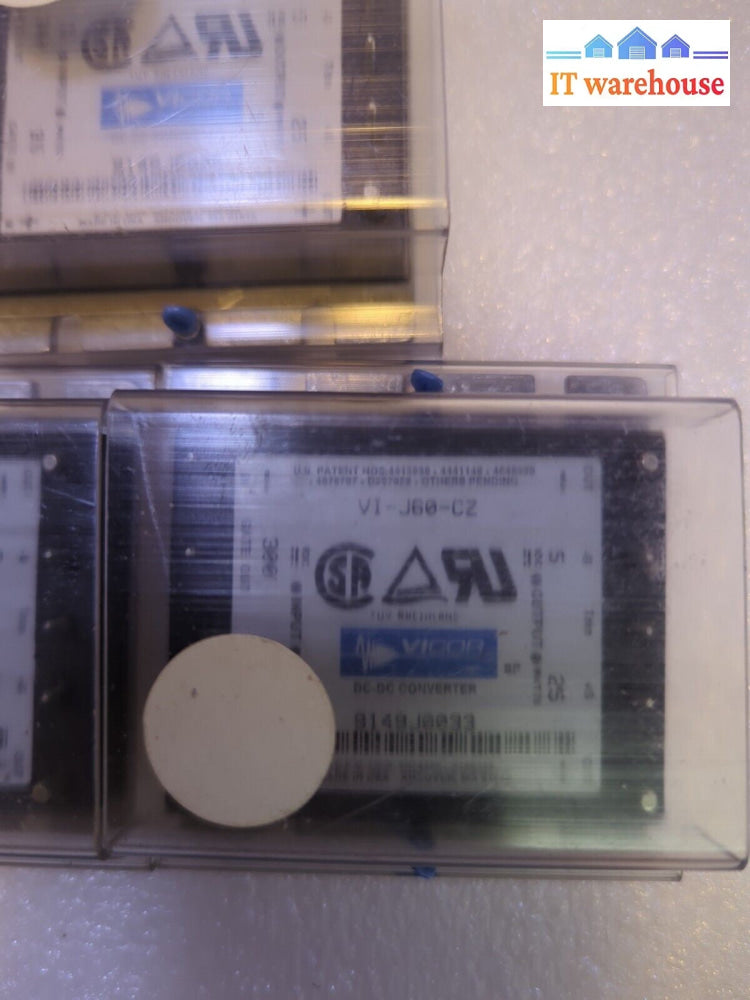 3x VICOR VI-J60-CZ power supply module tested -