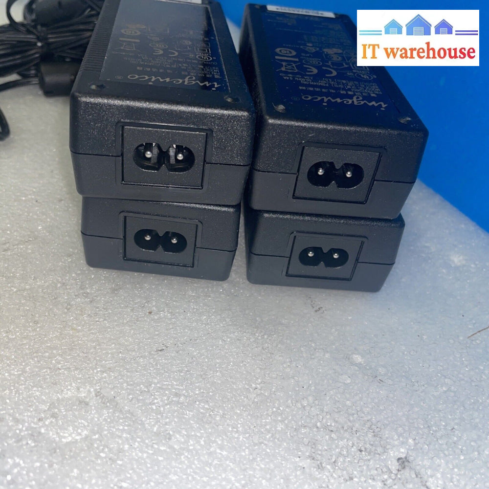 4× Ingenico Psm24W-080 Ac Adapter Power Supply For Isc480 Credit Card Terminal