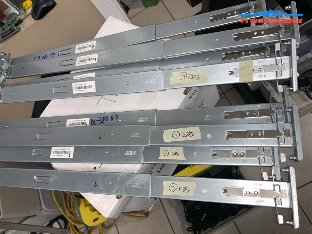 (4 Pairs) 2U HP DL380 G6 / G7 rail kit 487244/487259-001 616992-001 487260-001