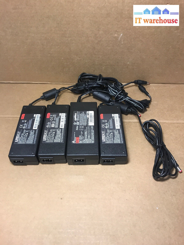4 x 12V 3A 36W AC Adapter Power Supply Cord Brick EPS-3 Liteon